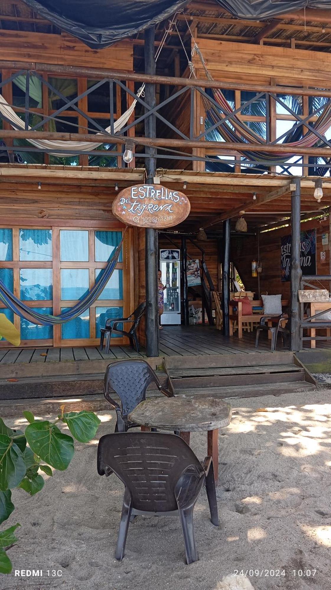 Hostal Estrellas Del Tayrona Playa Mendihuaca Guachaca Екстериор снимка